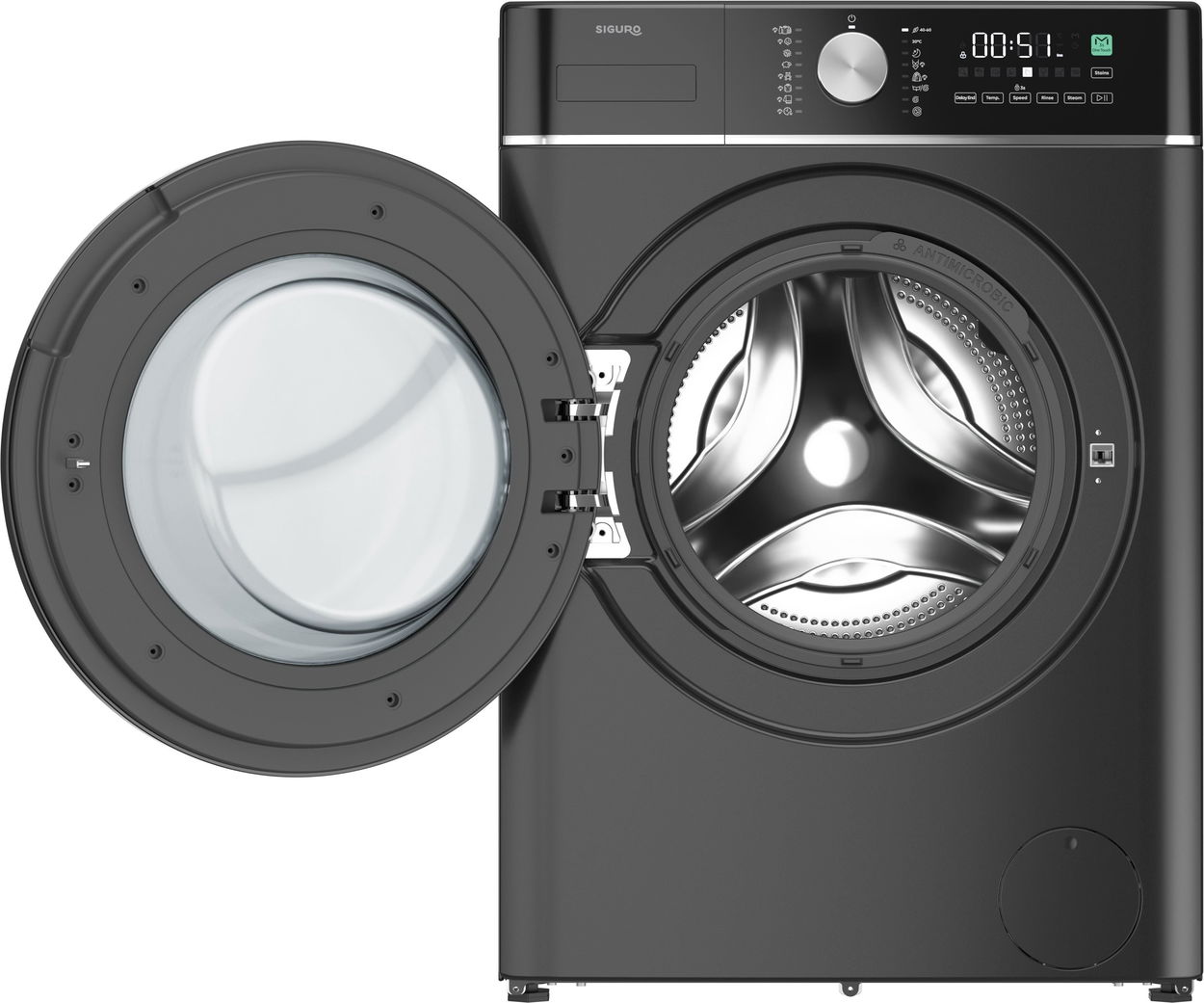 Parní pračka SIGURO SGR-WM-F102DS Steam Pro