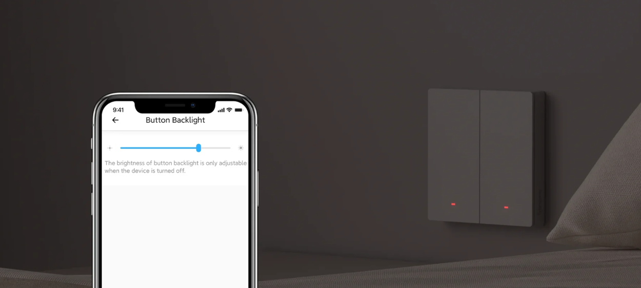 Schalter SONOFF SwitchMan Smart Wall Switch-M5 Matter (Weiß), 2-fach