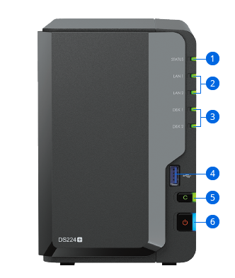 NAS Synology DS224+