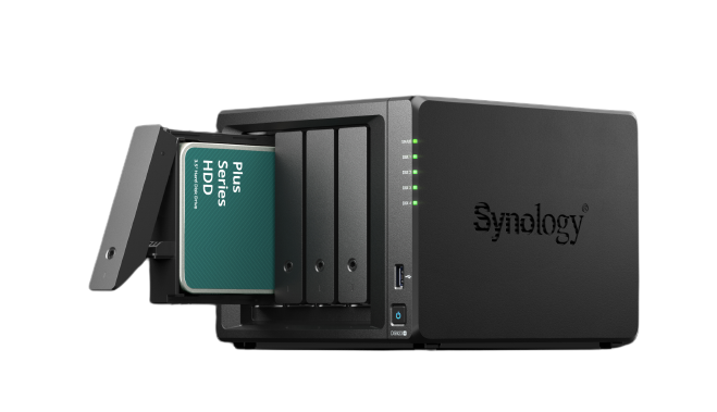 NAS Synology DS224+ 2x HAT3300-4T (8TB)