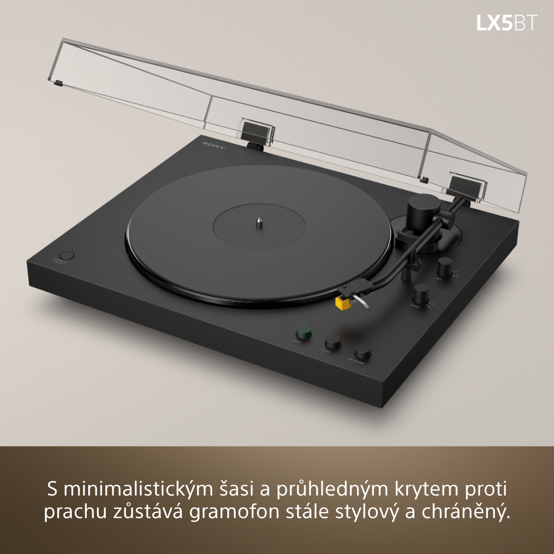 Gramofon Sony PS-LX5BT