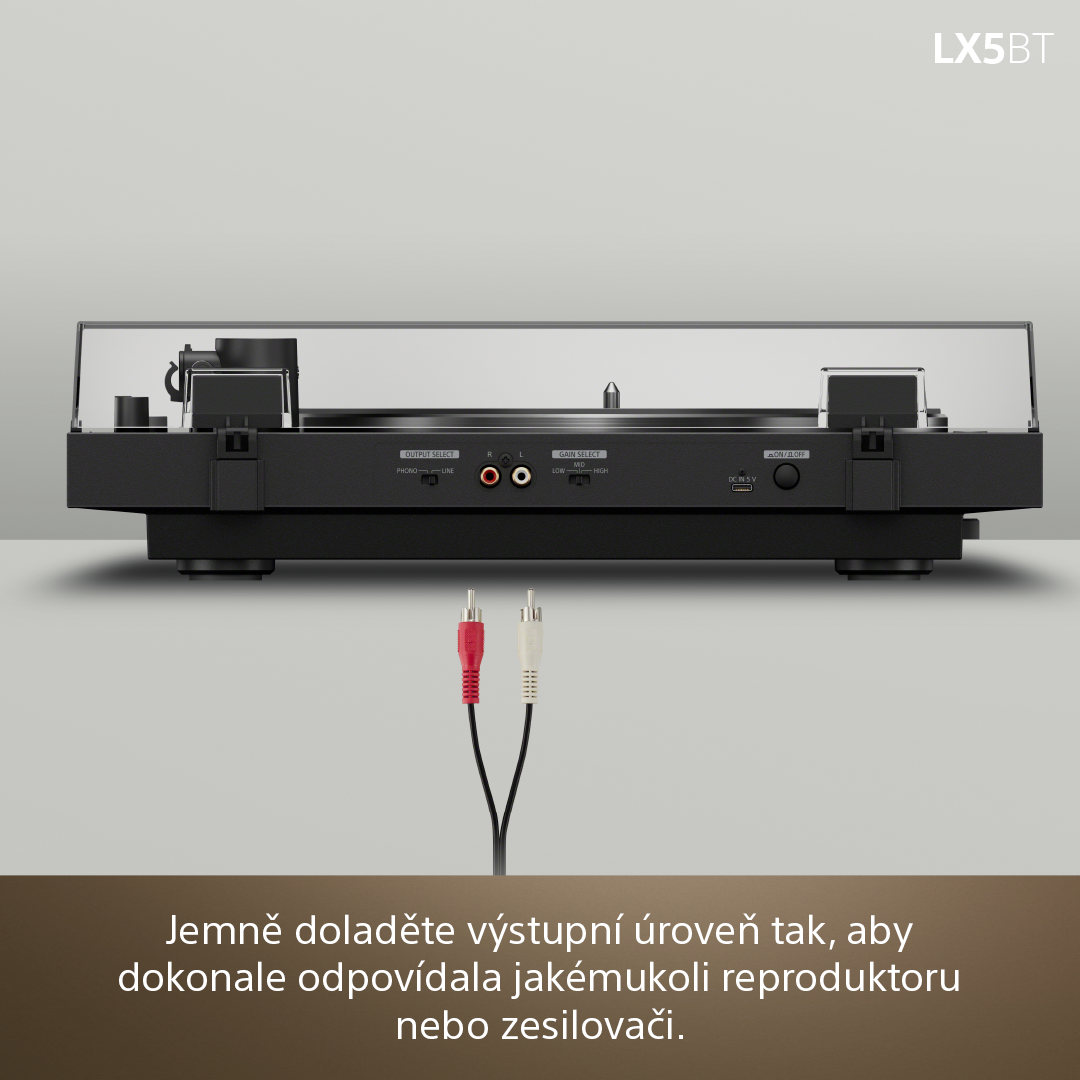 Gramofon Sony PS-LX5BT