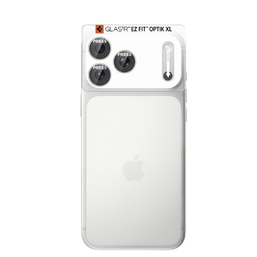 Védőüveg objektívre Spigen Glass Tr EZ Fit Optik Pro XL 1 Pack silver iPhone 18 Pro