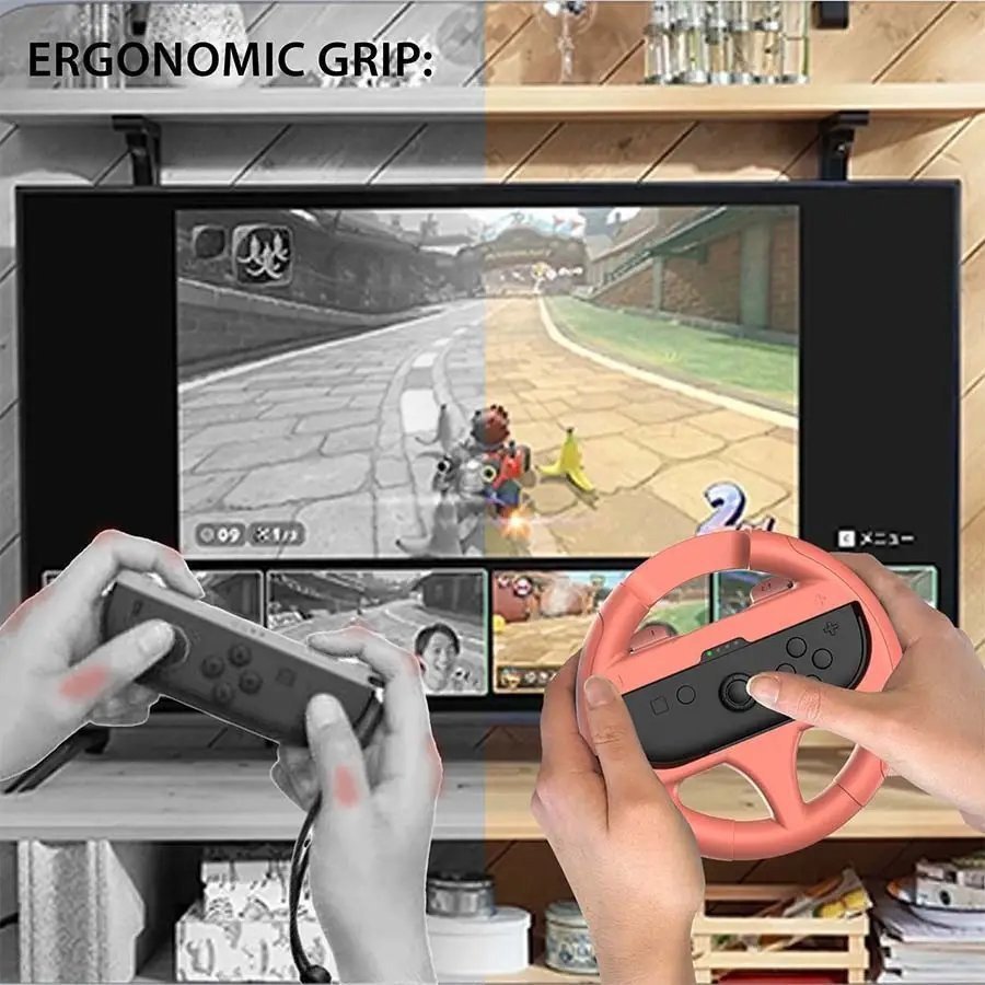 Gaming-Zubehör-Set SUPERDRIVE SUBSONIC 2er-Pack Lenkräder für Switch 2