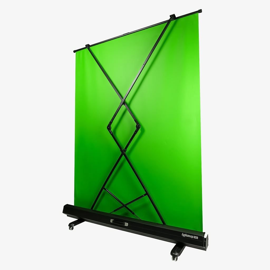 Green screen Streamplify Lift roller shutter type 152 × 197 cm