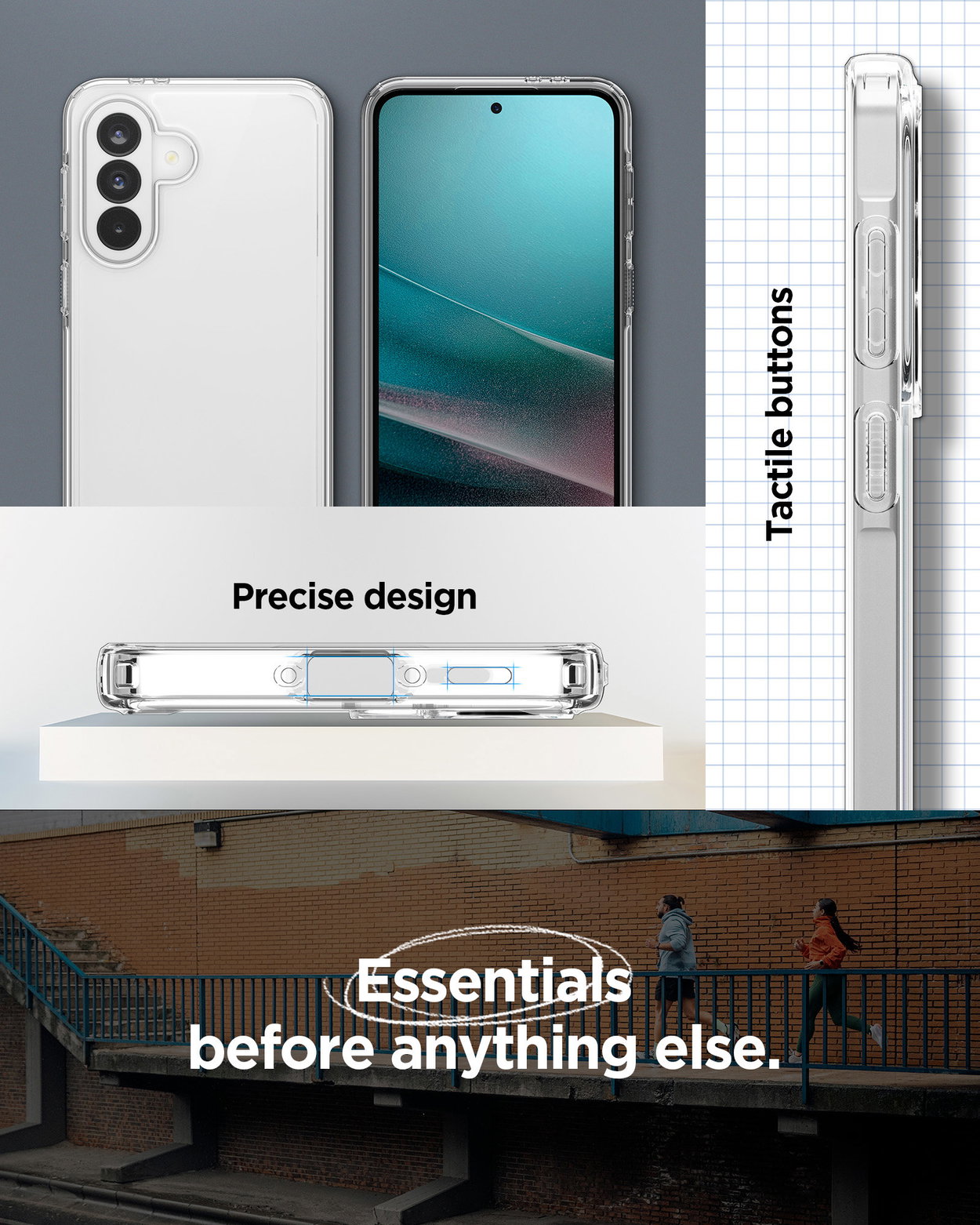 Spigen Ultra Hybrid Crystal Clear Samsung Galaxy A37
