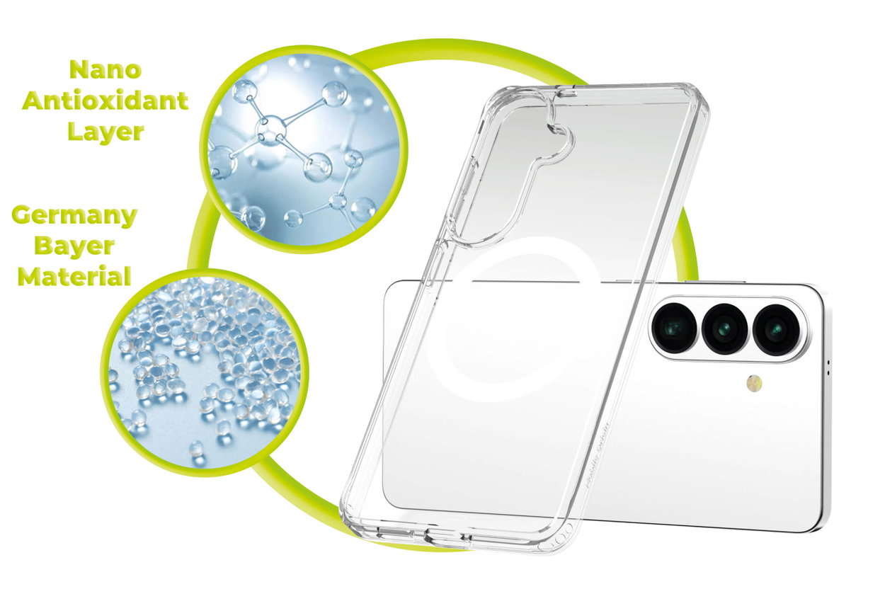 Mobile Origin Easy Case MagSafe Clear Samsung Galaxy S26+