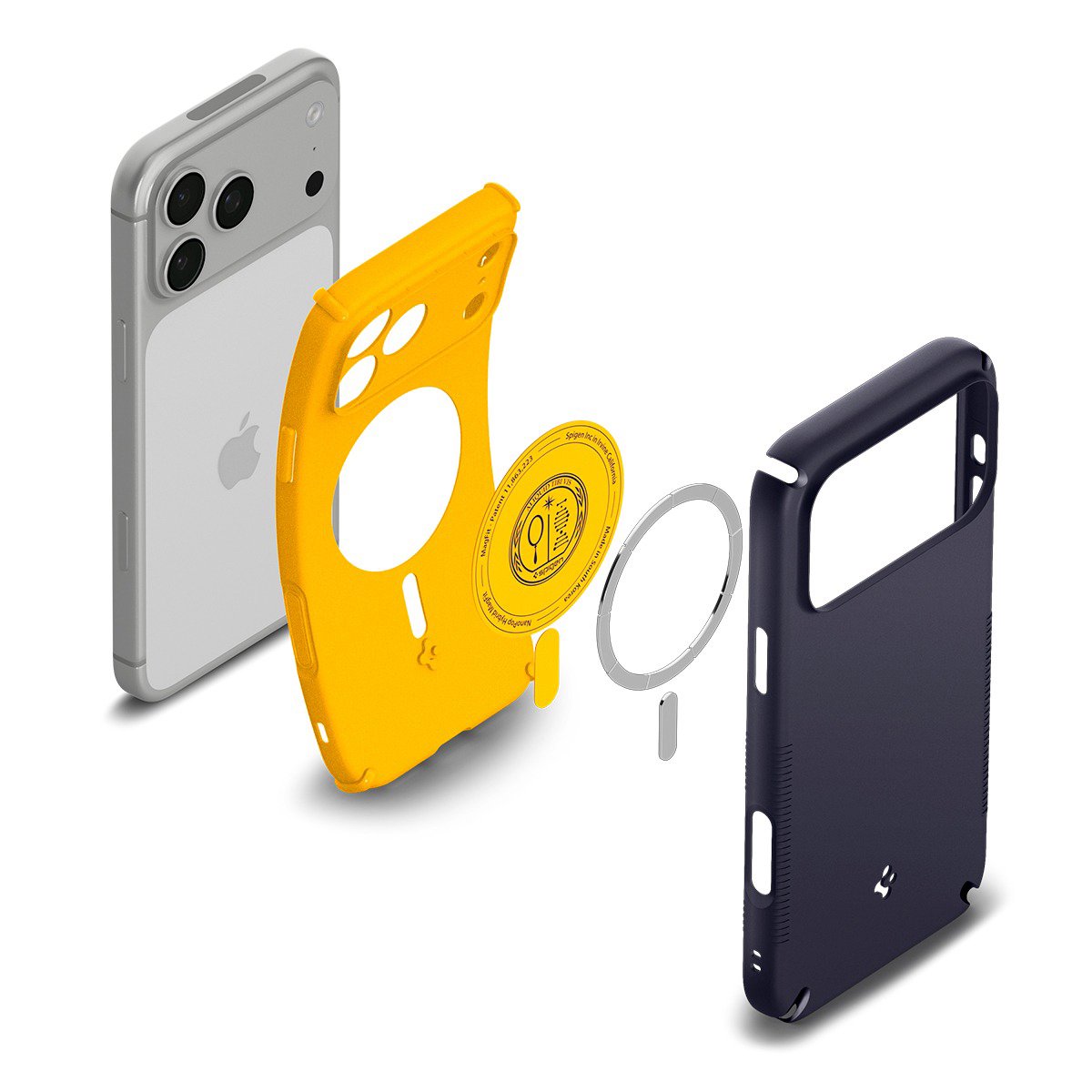 Handyhülle Spigen Nano Pop Hybrid MagSafe Blueberry Navy iPhone 18 Pro Max/17 Pro Max