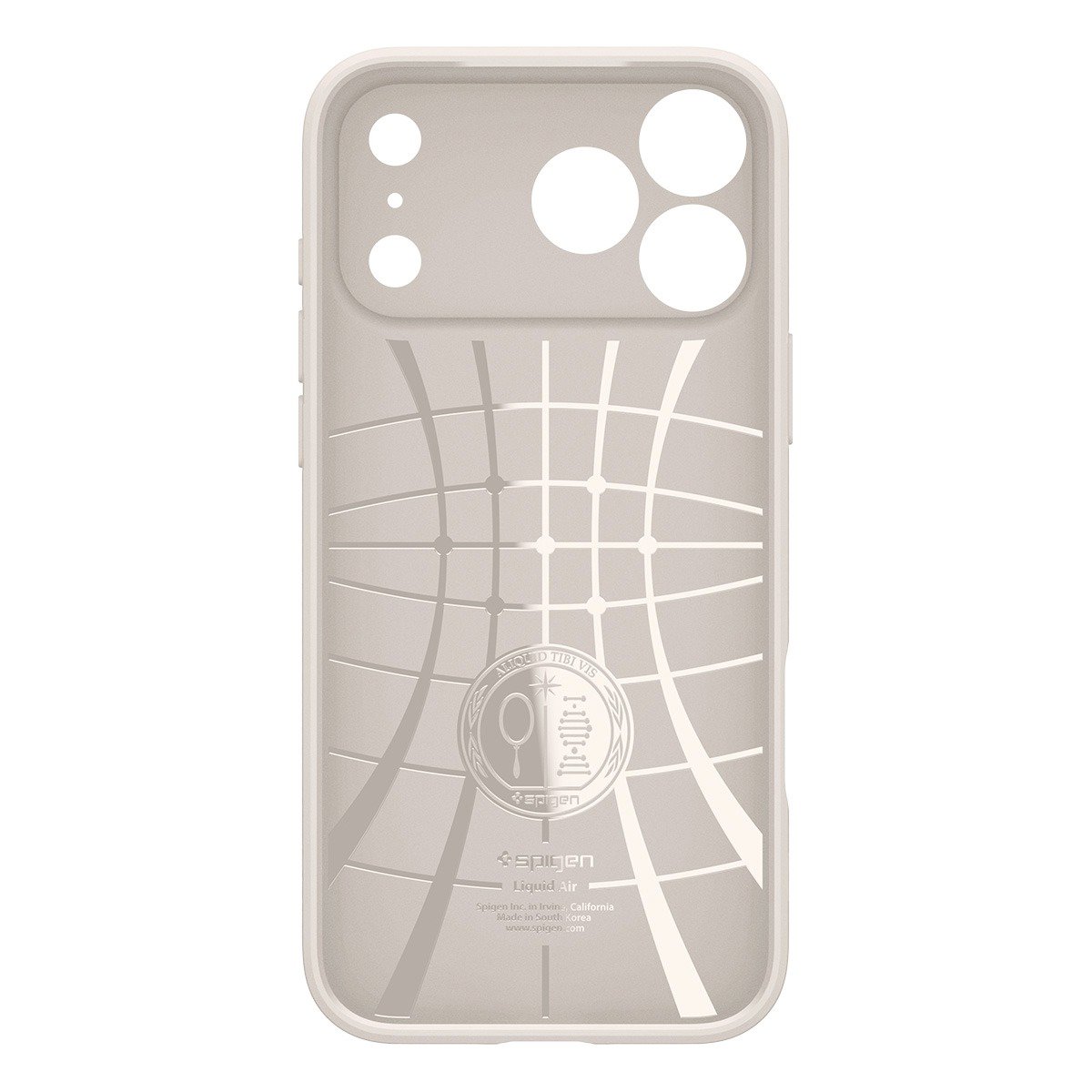 Handyhülle Spigen Liquid Air Natural Titanium iPhone 18 Pro Max/17 Pro Max