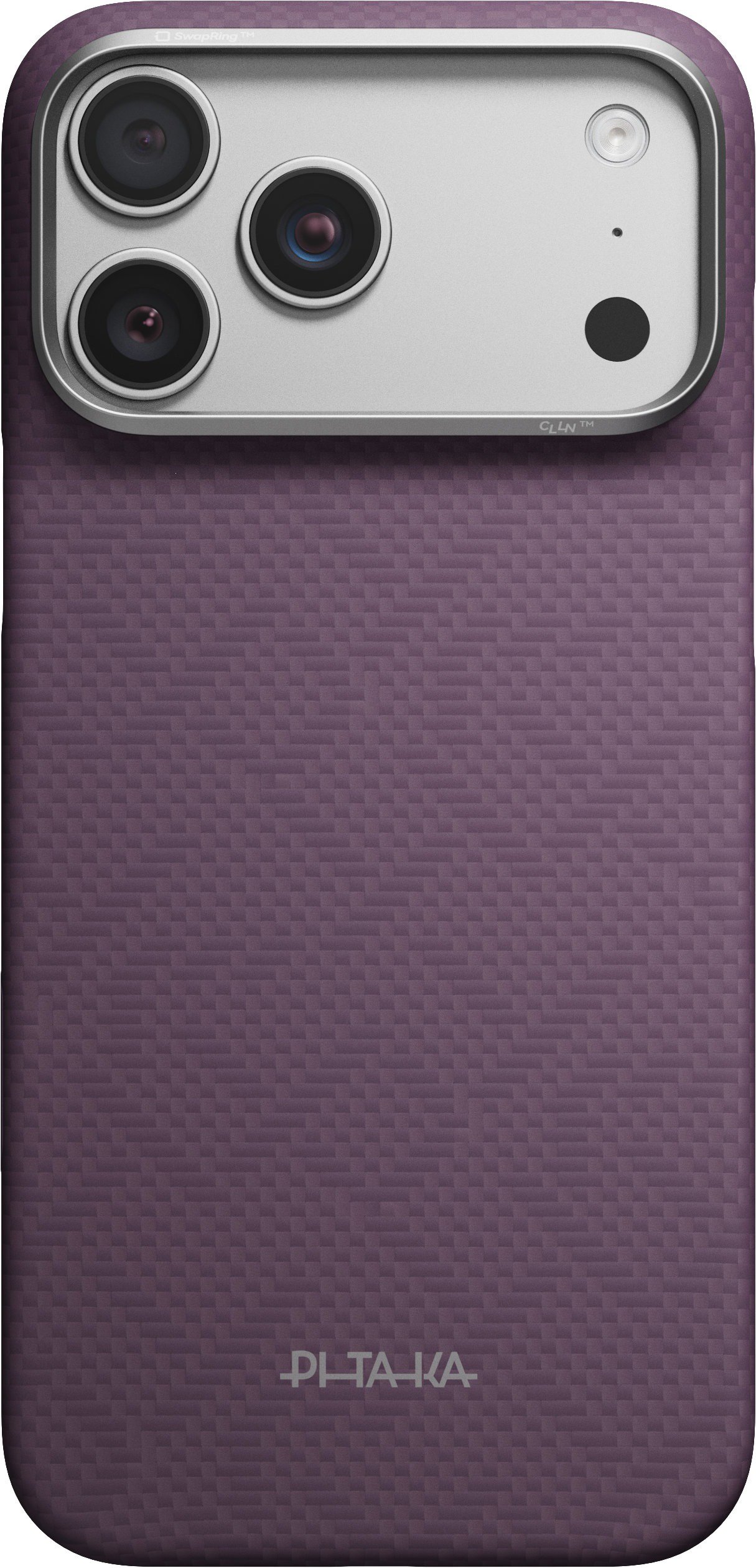 Pitaka Edge Case PTK Weaving Charoite Purple iPhone 18 Pro Max/17 Pro Max phone case