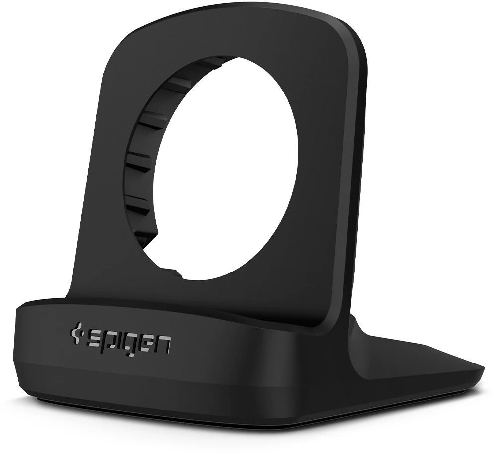 Spigen S352 Night Stand Black Samsung Galaxy Watch 3/4, 4 Classic, Watch Active 1/2 állvány