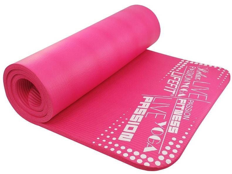 Lifefit Yoga Mat Exclusiv plus pink