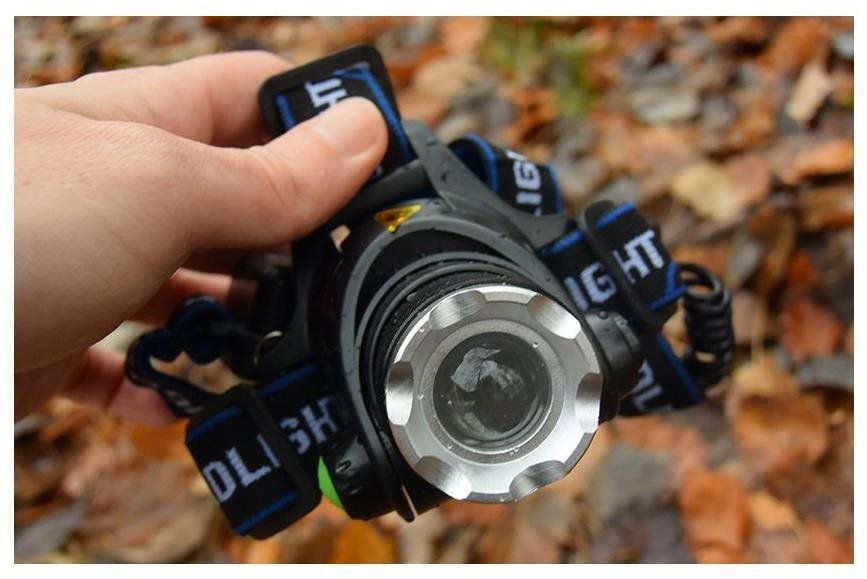 Čelovka Alum LED voděodolná čelovka TA 309 - Zoom a dosvit až 500 metrů