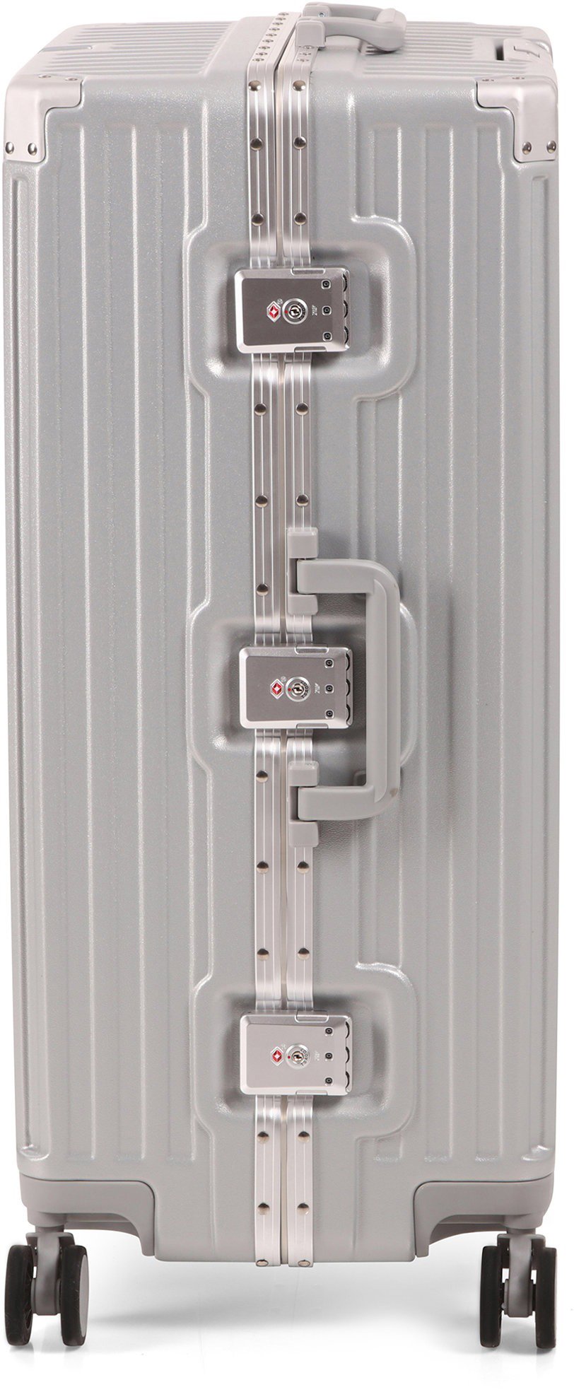 BERTOO Palermo travel suitcase - silver 99L