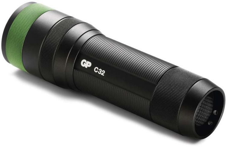 Flashlight GP LED flashlight C32 + 3× AAA batteries GP Ultra