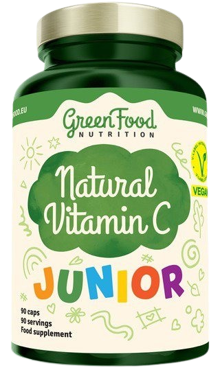 GreenFood Nutrition Junior Natural Vitamin C 90 capsules