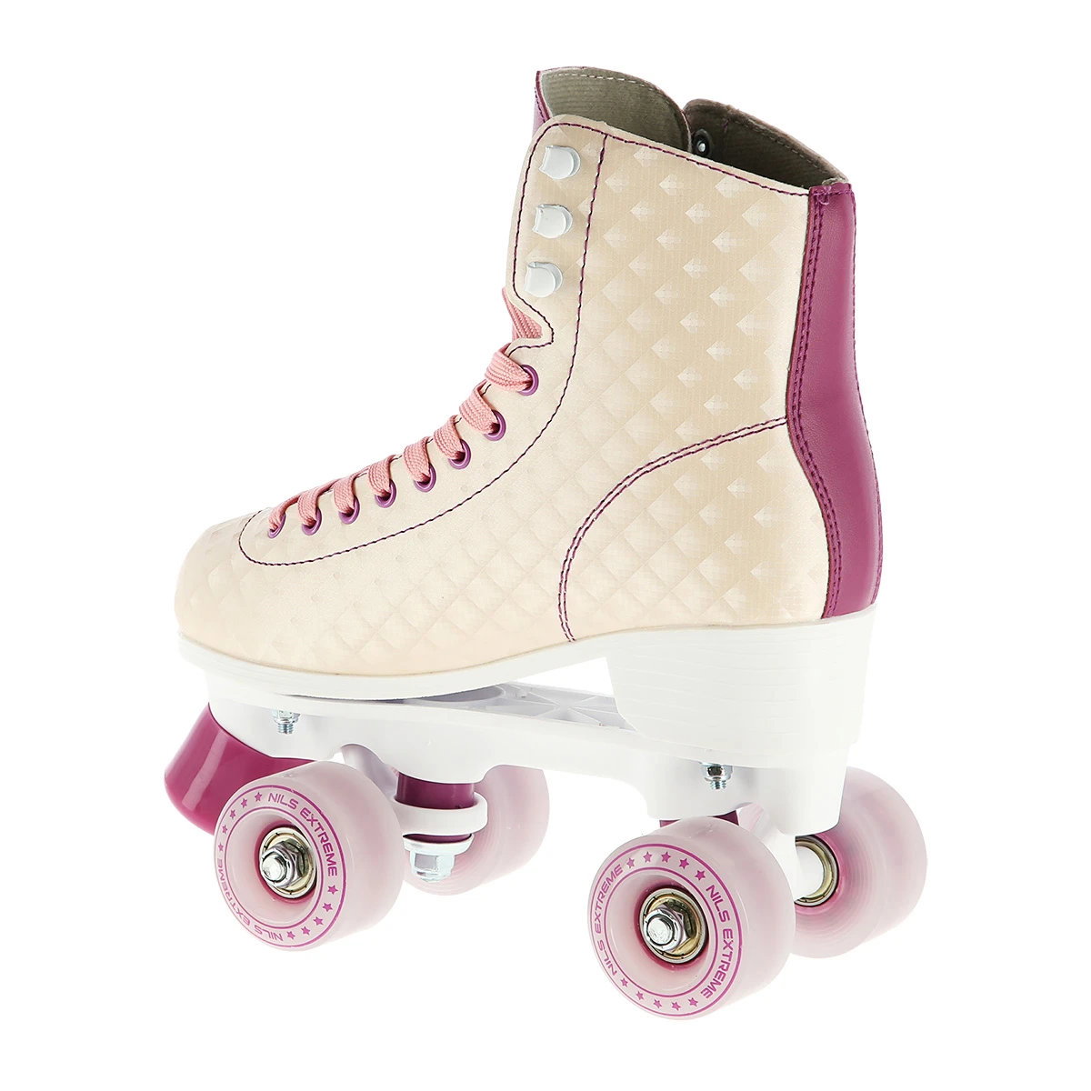 Roller skates NILS EXTREME NQ14110 CREME SIZE 40 QUAD WHEEL SKATES