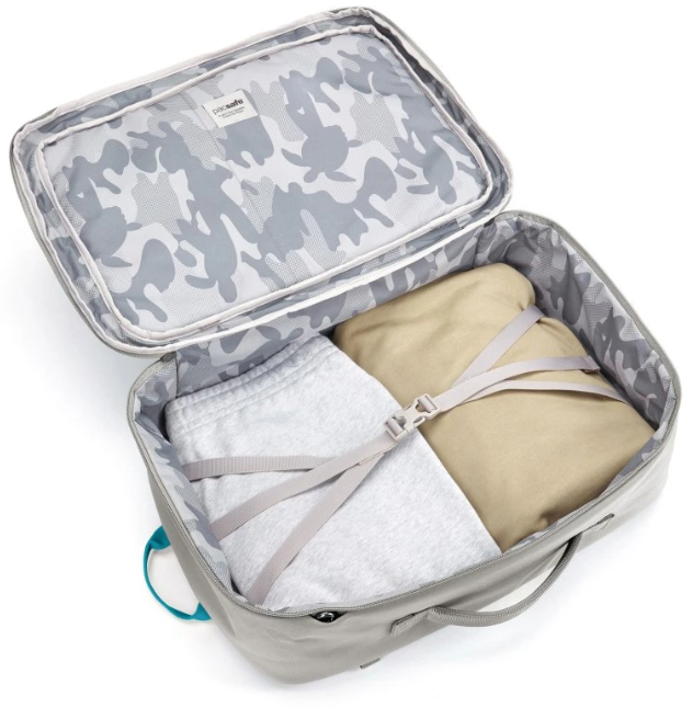 Pacsafe GO CARRY ON BACKPACK opens like a suitcase