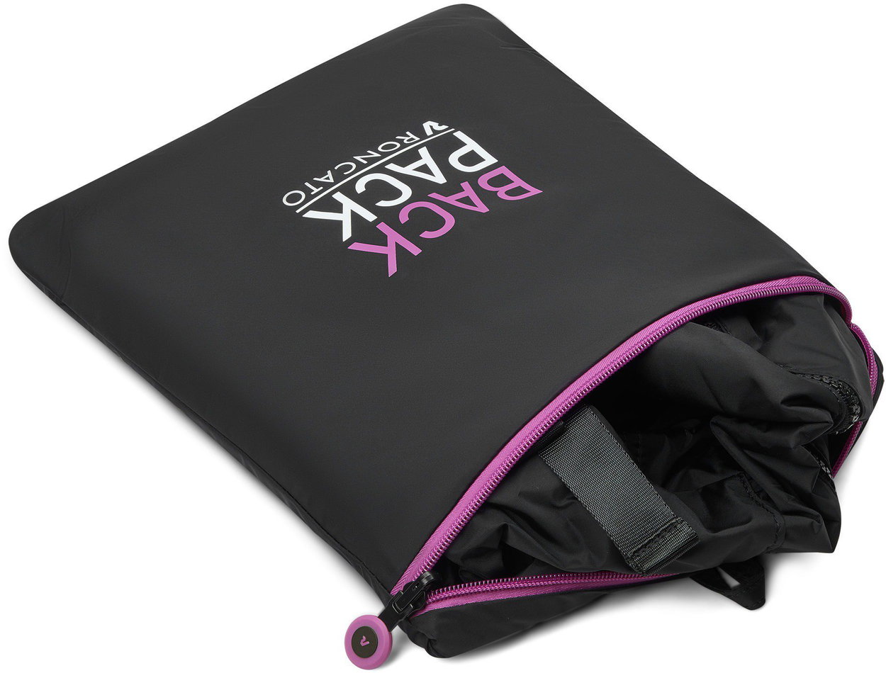 Backpack Roncato Compact black / orchid 45 × 36 × 20 cm
