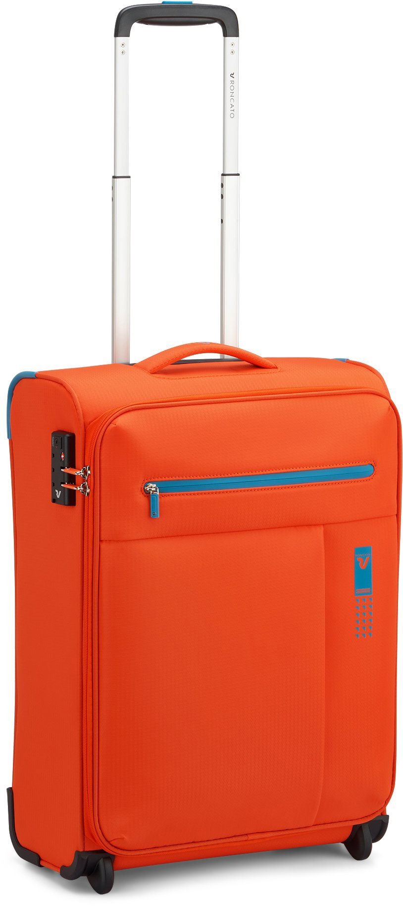 Travel case Roncato LITE SOFT S, bright orange, 55 × 40 × 20 cm, 2 wheels