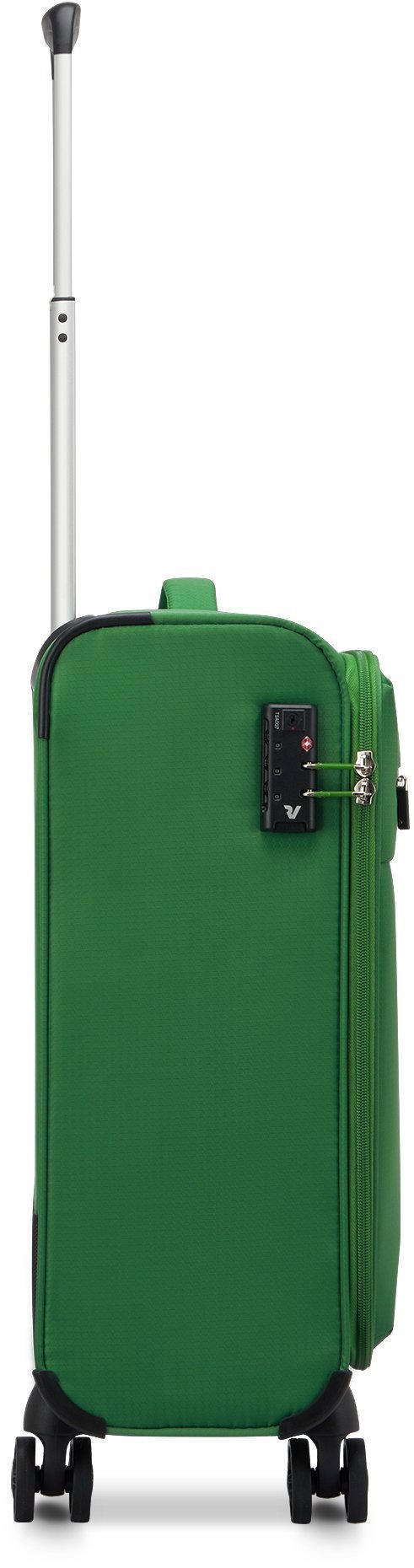 Travel case Roncato LITE SOFT S, bright green, 55 × 40 × 20 cm, 4 wheels