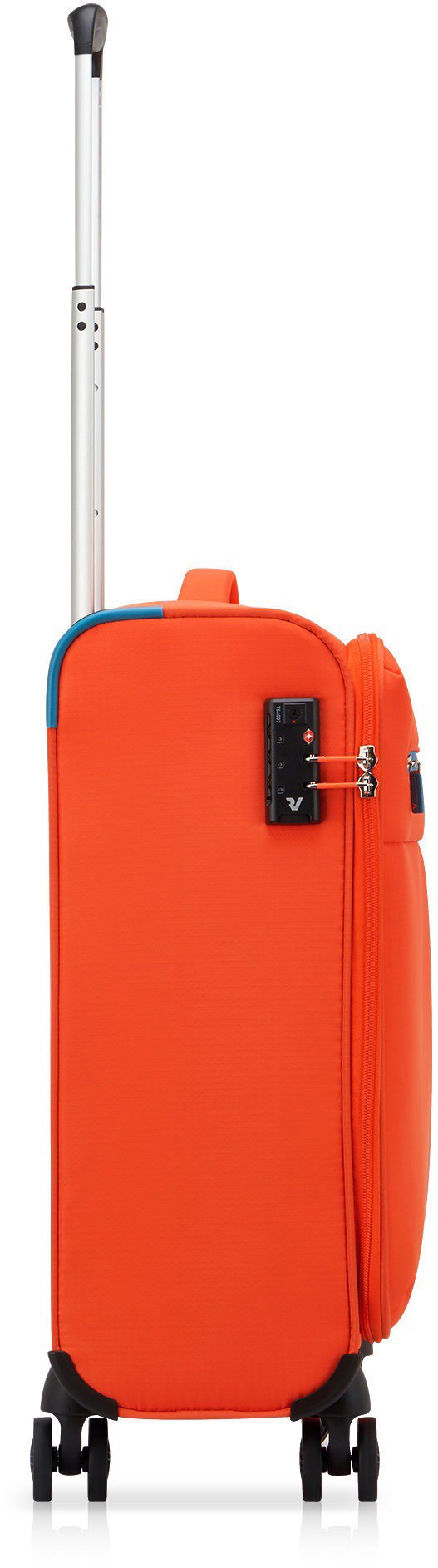 Travel case Roncato LITE SOFT S, bright orange, 55 × 40 × 20 cm, 4 wheels