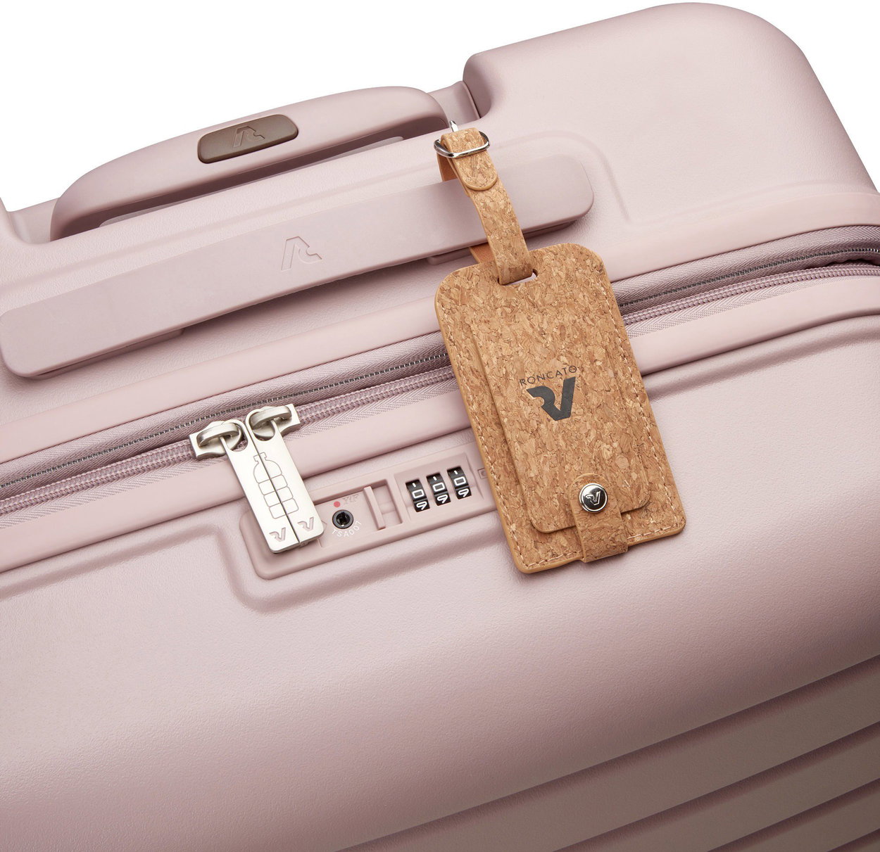 Travel case Roncato RELIFE M pastel pink