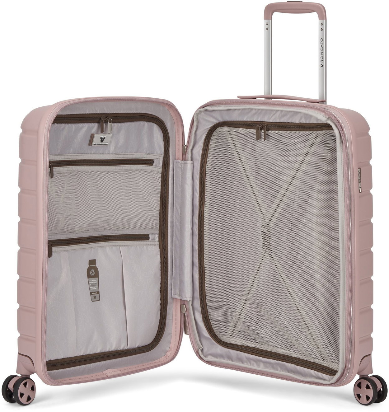 Travel case Roncato RELIFE S pastel pink