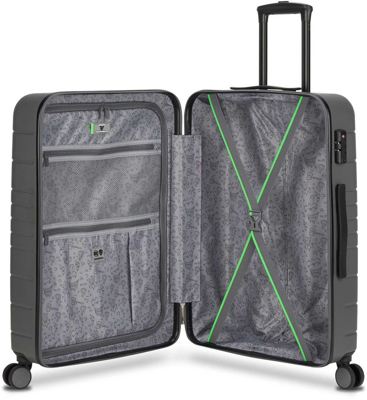 Travel case Roncato WARNER DC M green