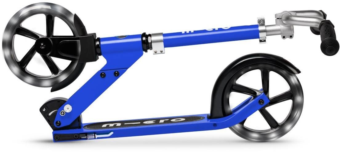 Folding scooter Micro Cruiser LED blue