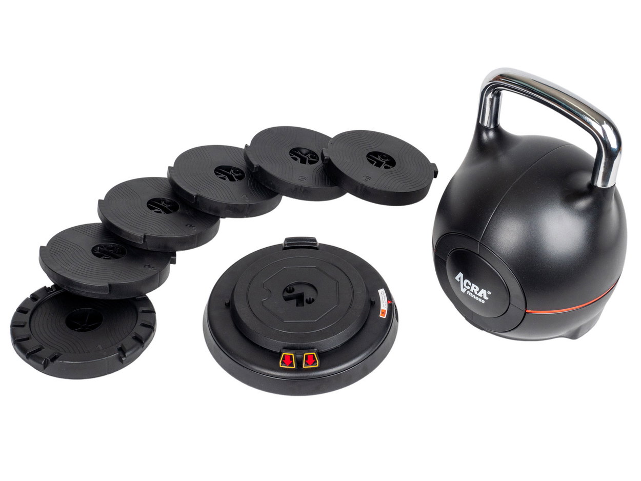 New-generation Acra Kettlebell 7in1 kettlebell