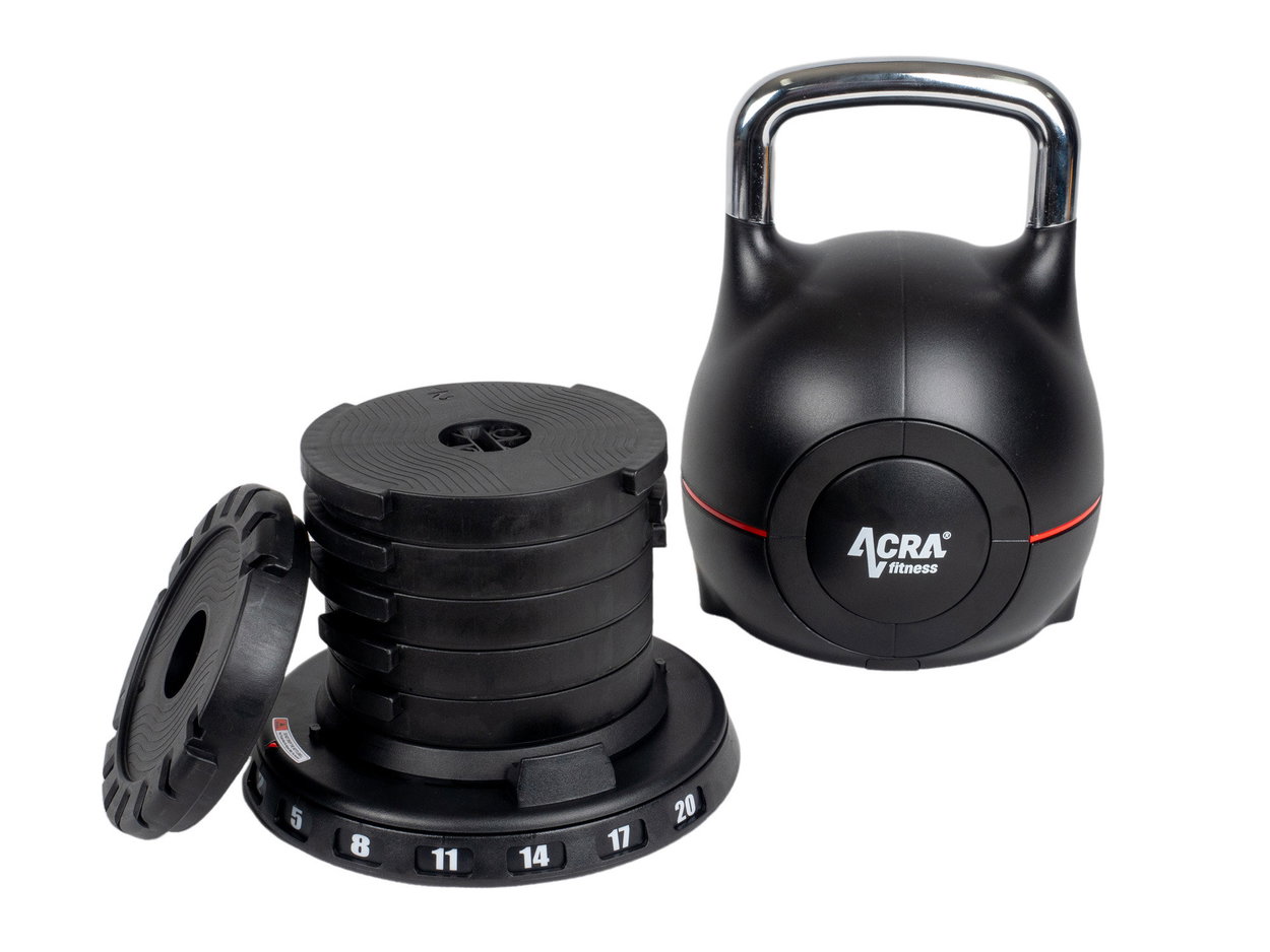 New-generation Acra Kettlebell 7in1 kettlebell