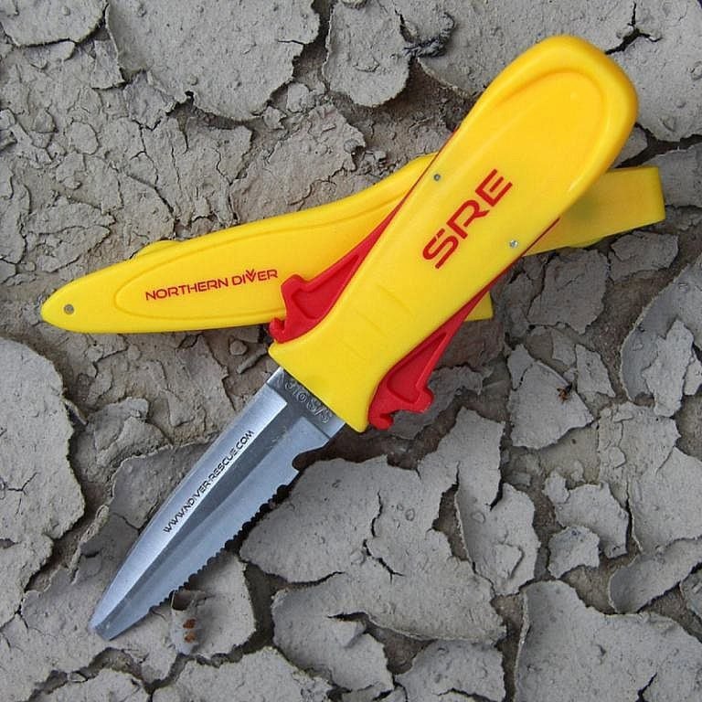 Northern Diver Diving Knife Sre Squeeze Lock Knife