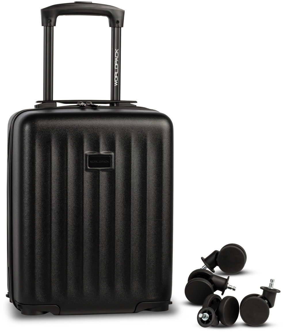Worldpack Removable Wheels Black Cabin Case 40 × 30 × 20