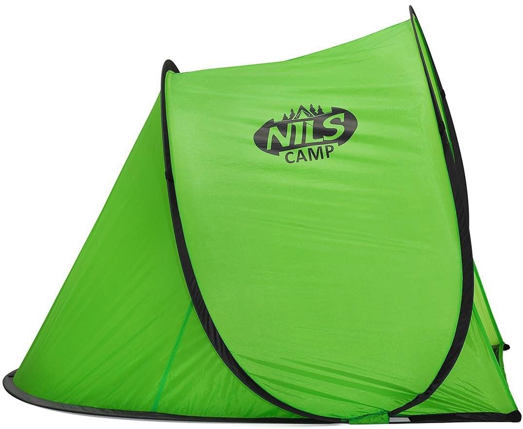 Plážový stan Samorozkládací plážový stan NILS Camp NC3173 zelený