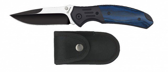 Albainox Black Folding Pocket Knife