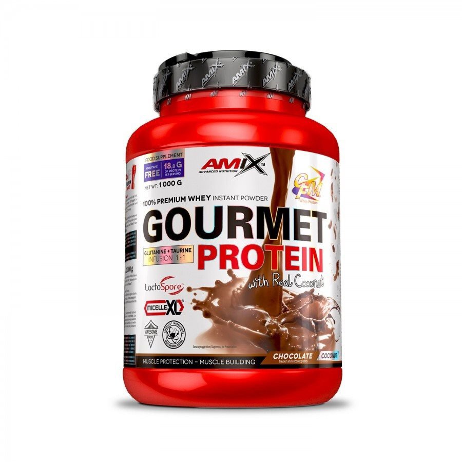 Amix Nutrition Gourmet Protein, 1000g, Chocolate-Coconut