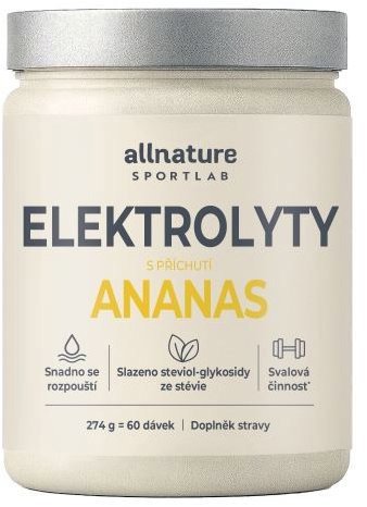Electrolytes Allnature Sportlab Electrolytes pineapple 274 g