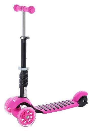 Werk Mini Scooter 2in1 with LED wheels, pink