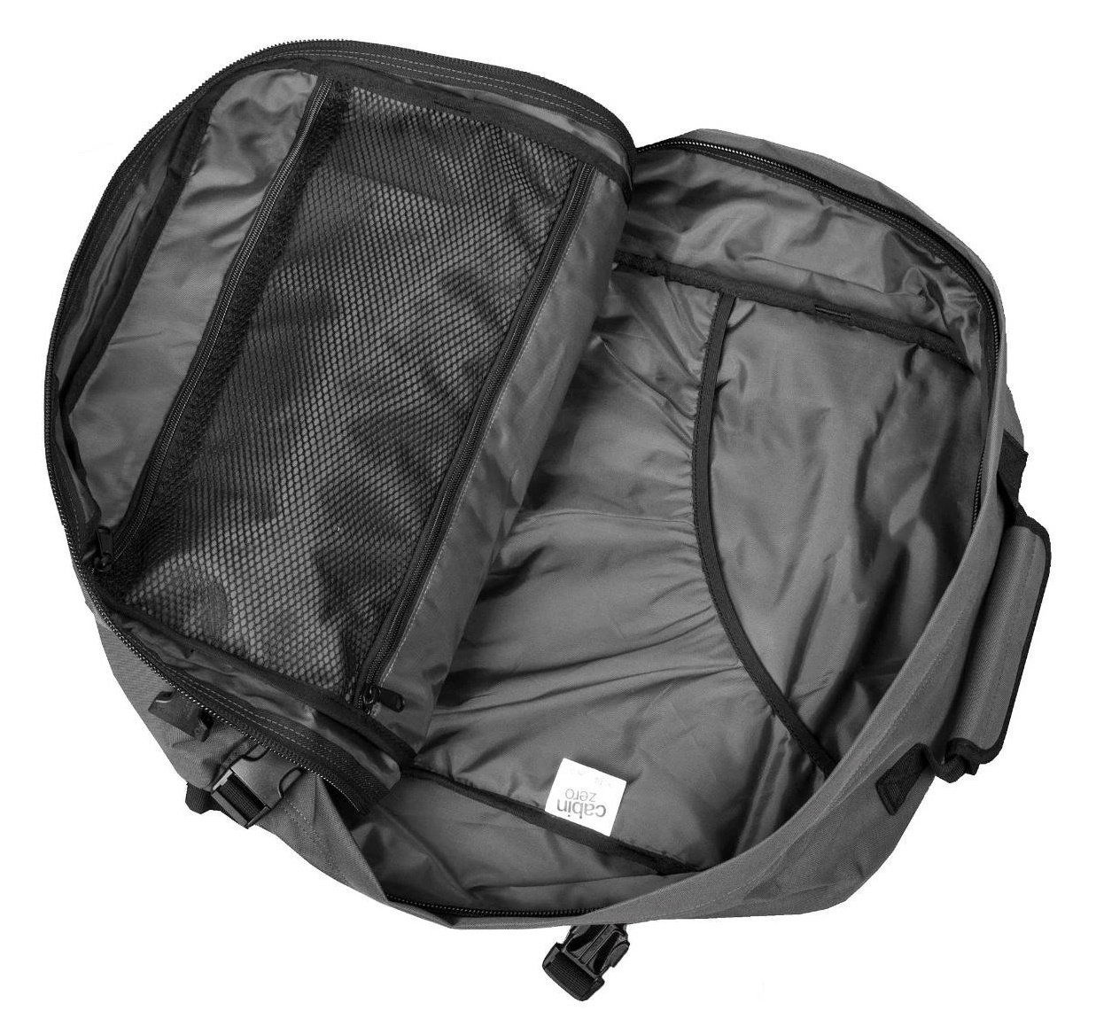 CabinZero Classic 44 L Original Grey - úložný prostor