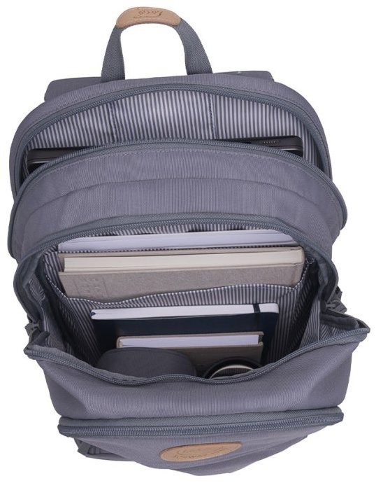 Školní batoh BECKMANN Urban Steel Grey 30 l