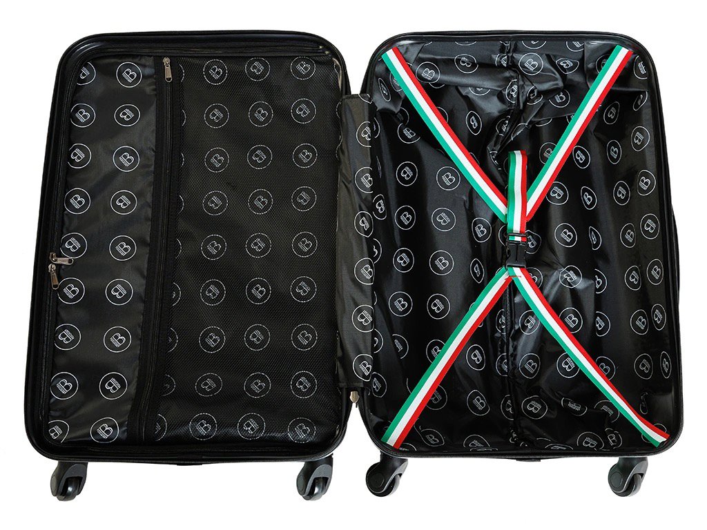 BERTOO Milano suitcase set - red 5-in-1 set