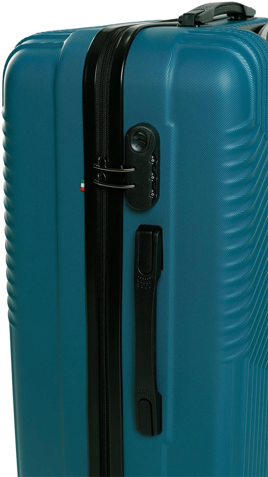 Travel case BERTOO Milano, green, 70 l