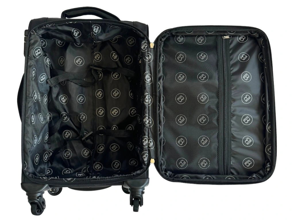 cabin case BERTOO Bolzano - black 38 l