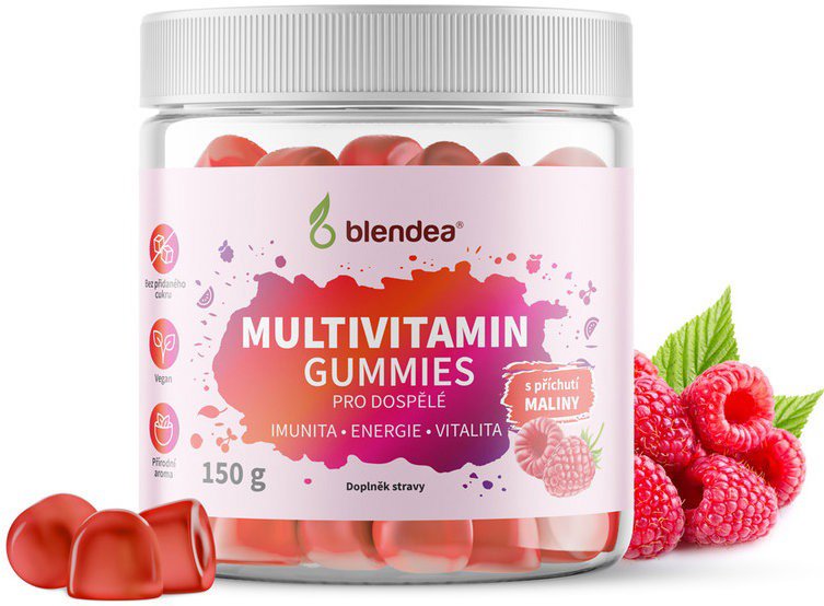 Multivitamin Blendea Gummies Multivitamin for adults 60 pcs