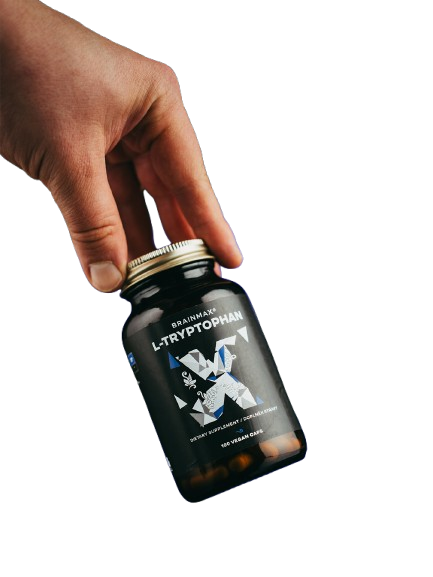 BrainMax L-Tryptophan 430 mg 100 plant-based capsules
