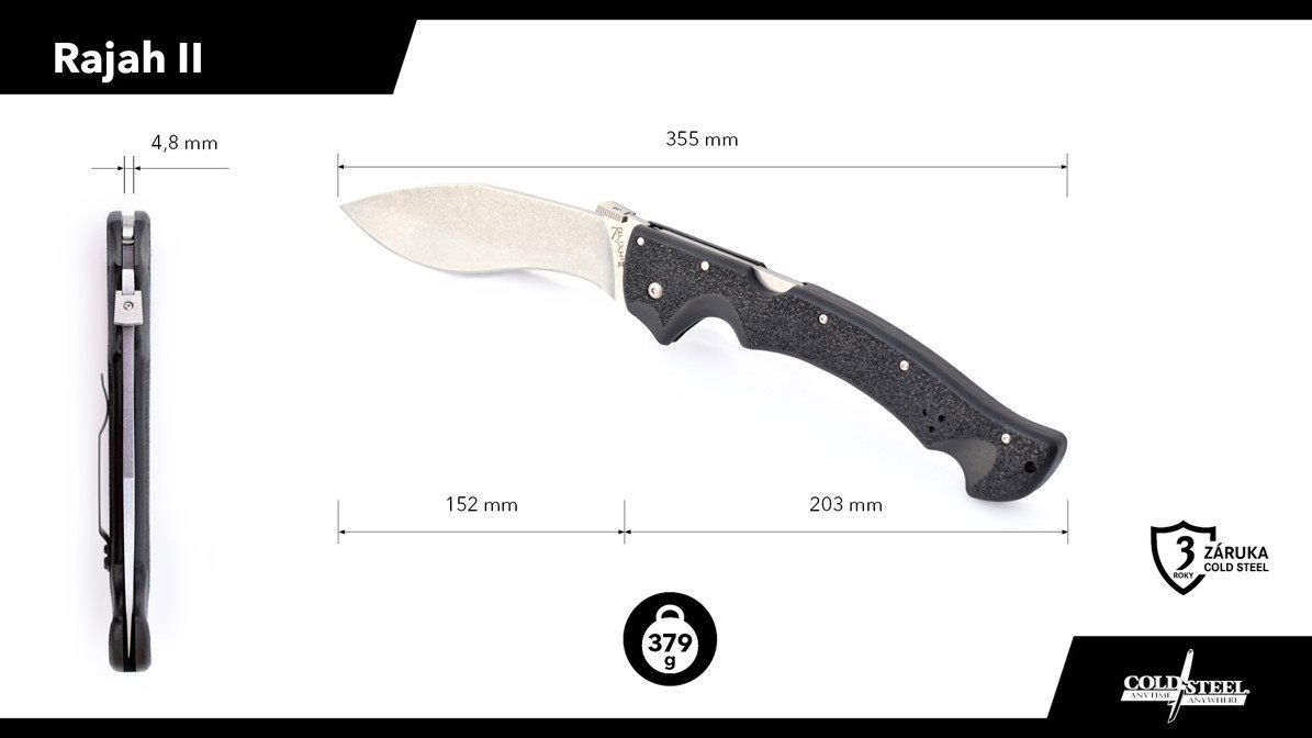 Kapesní nůž Cold Steel Rajah II