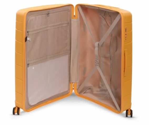 Reisekoffer AEROLITE Hartschalenkoffer T-155 L, gelb