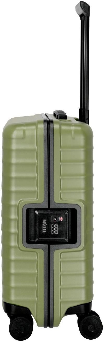 Titan Overseas S23 travel suitcase, forest green