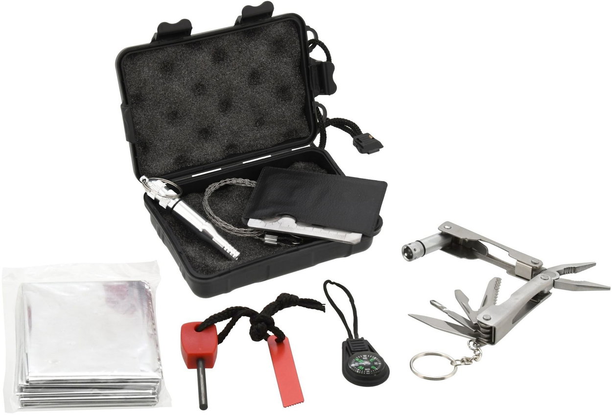 Accessories set SOS survival kit 8 pieces